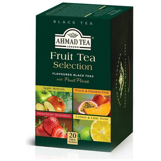 Fruit Selection - Black Tea | 5 x 4' Tea Bags | Ahmad Tea - Concordia Style Boutique