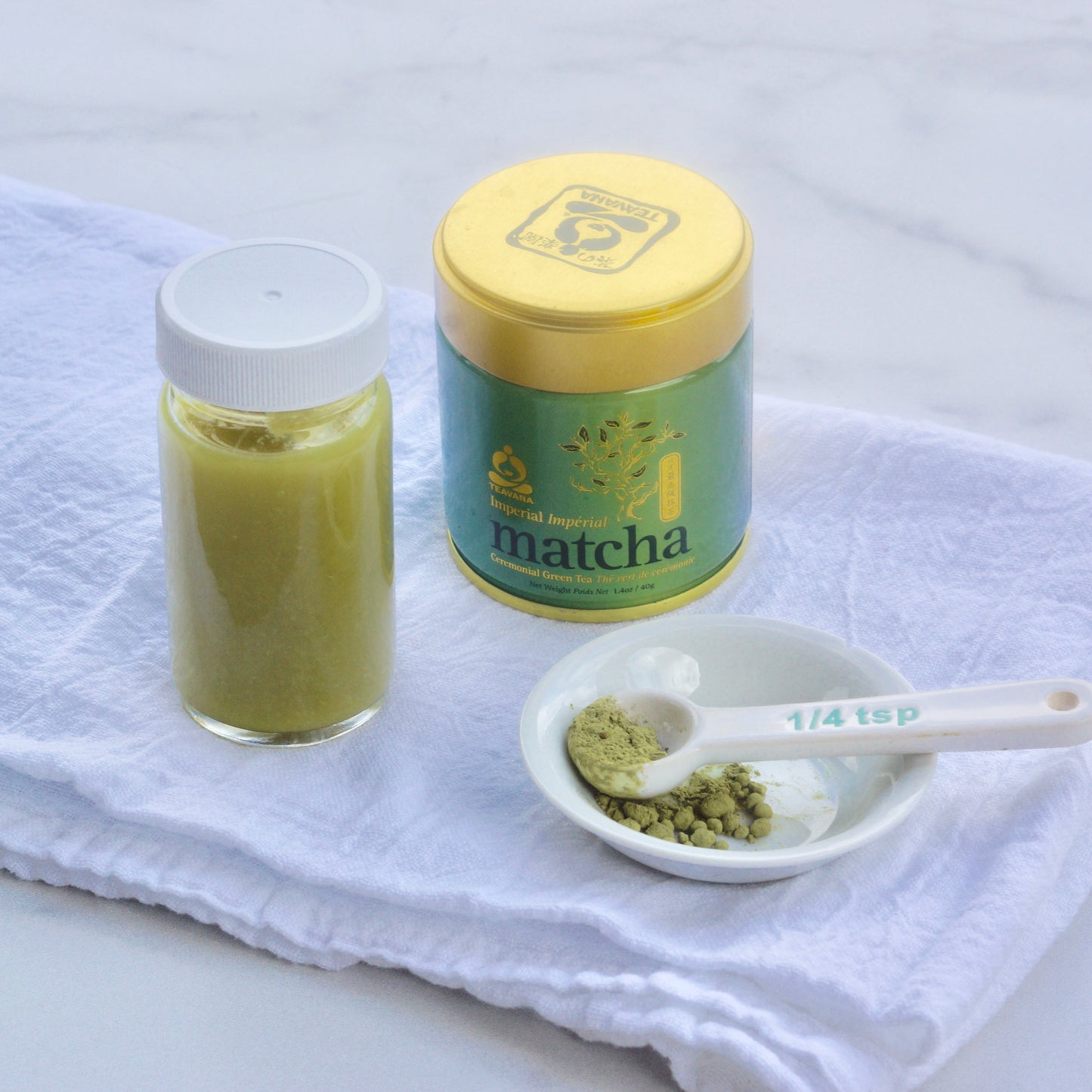 Glass Juice Shot Bottles Set