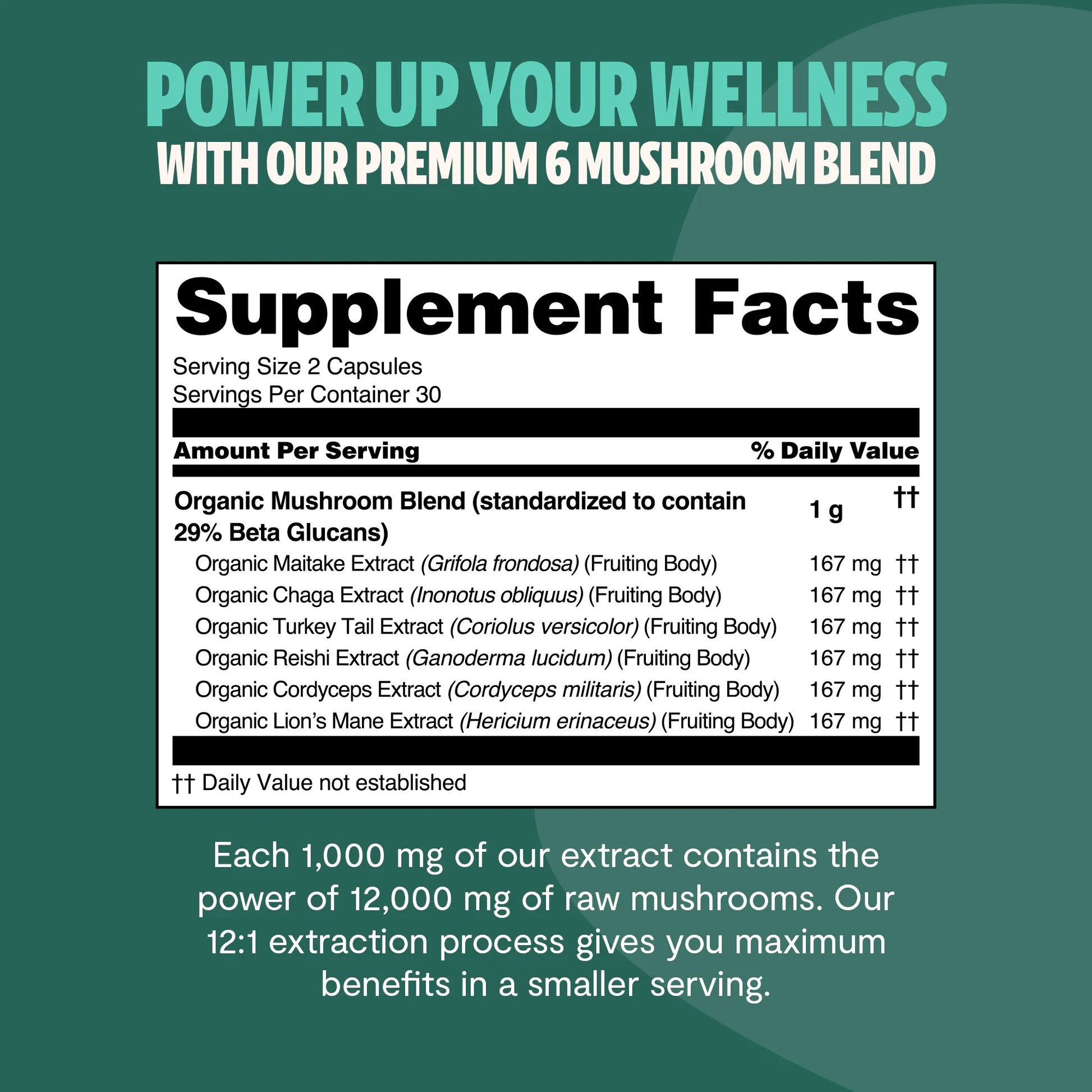Ultimate Mushroom Complex Capsules - Concordia Style Boutique