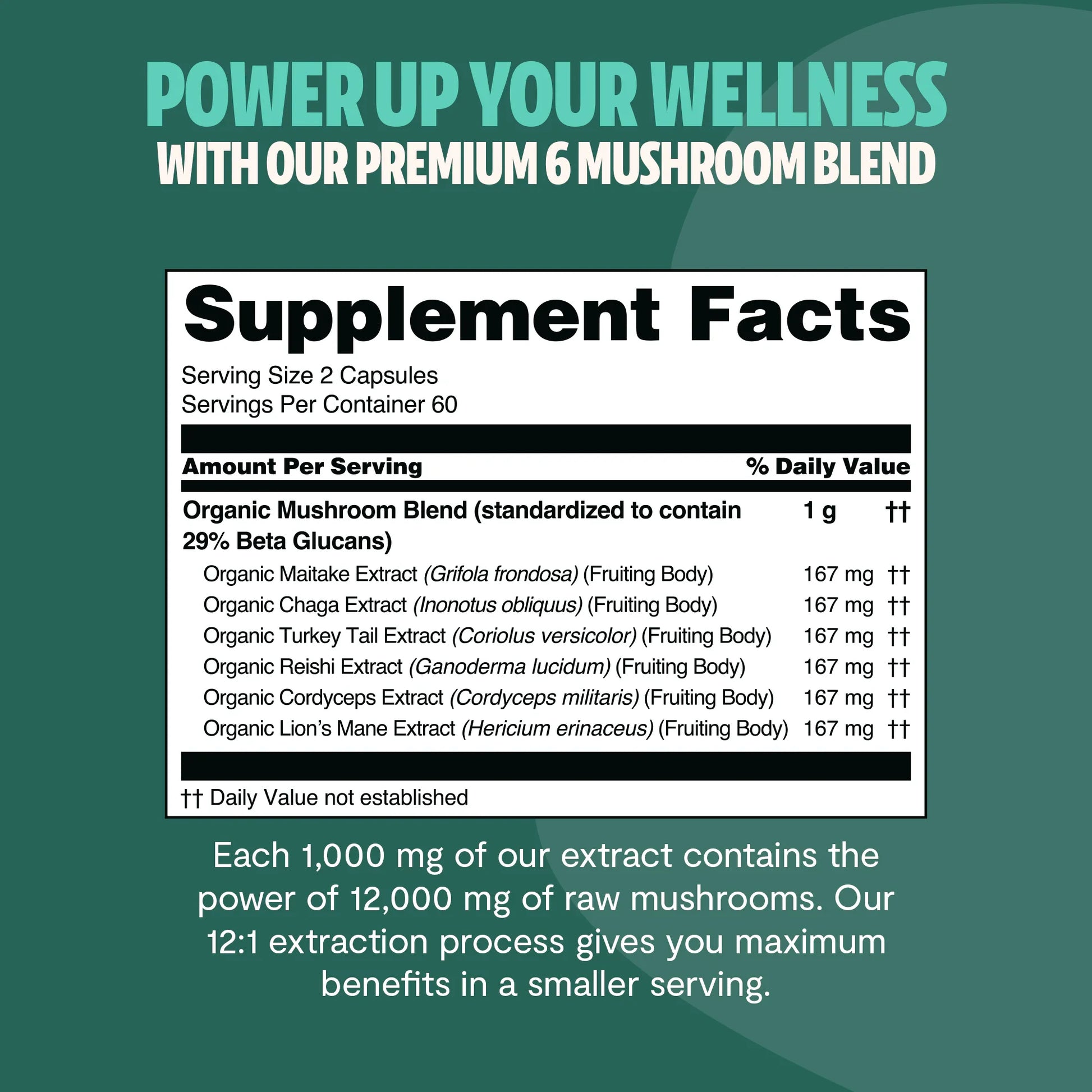 Ultimate Mushroom Complex Capsules - Concordia Style Boutique