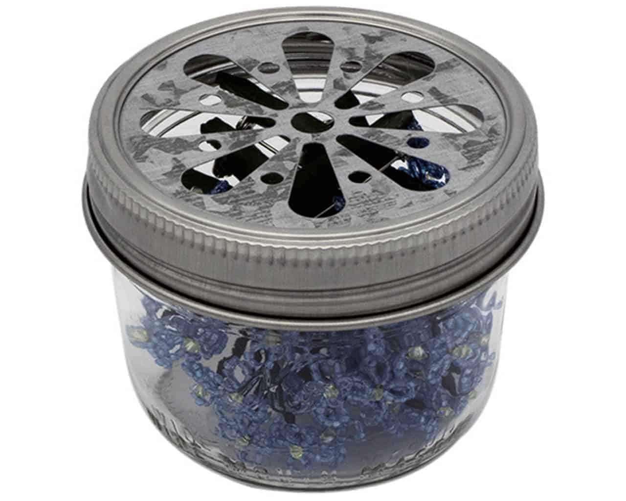 Daisy Cut Galvanized Metal Lid Inserts for Mason Jars 10 Pack - Concordia Style Boutique