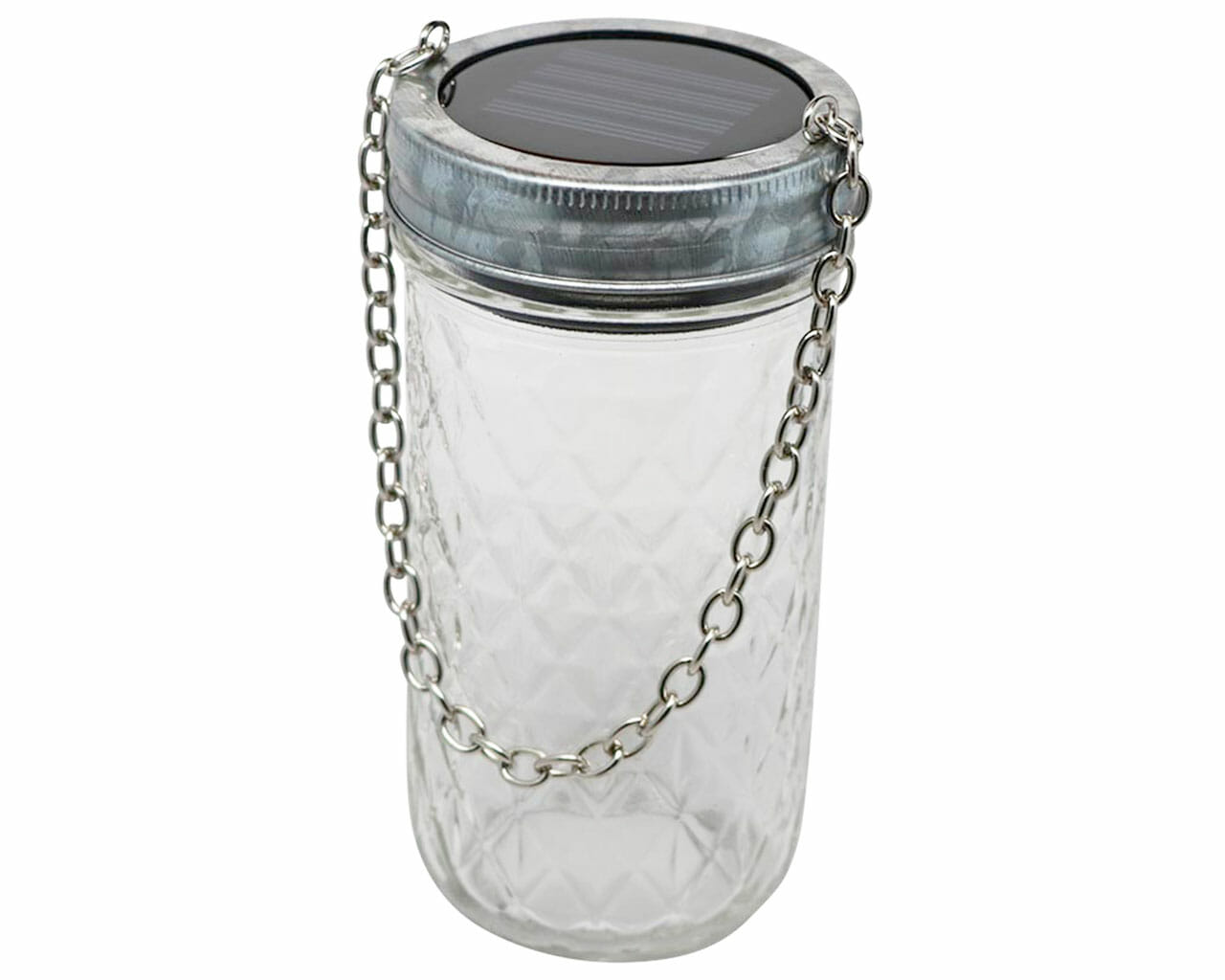 Galvanized Band with Chain Handle for Mason Jars 6 Pack - Concordia Style Boutique
