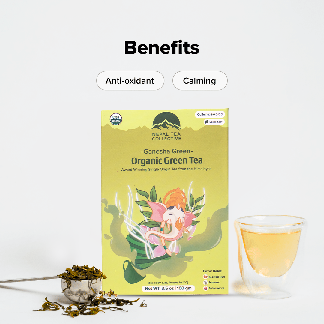 Ganesha Green - Organic Green Tea - Concordia Style Boutique