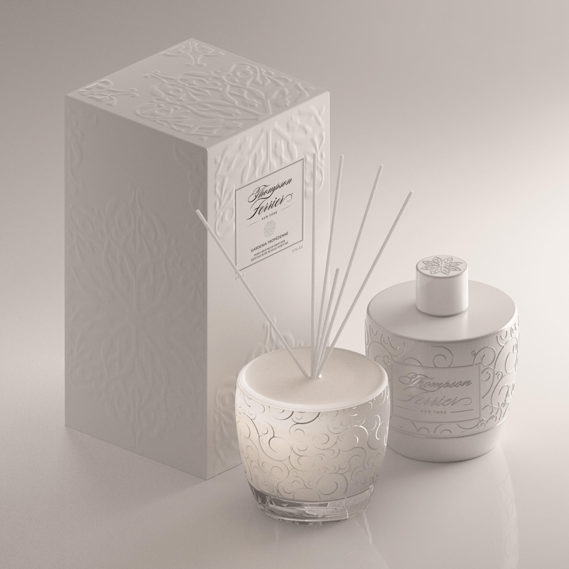 Gardenia Tropézienne Reed Diffuser - Concordia Style Boutique