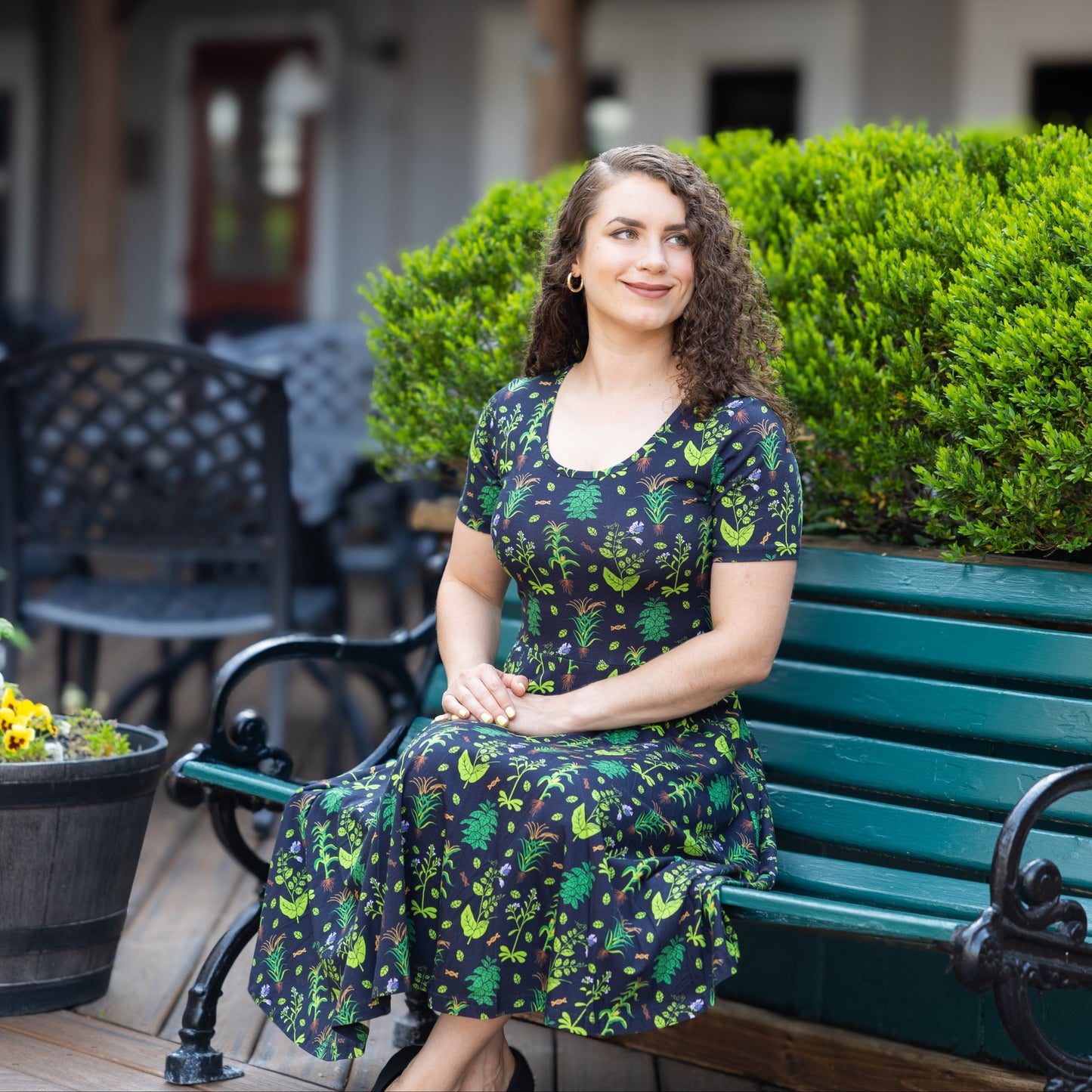 Genetic Plants Twirl Dress
