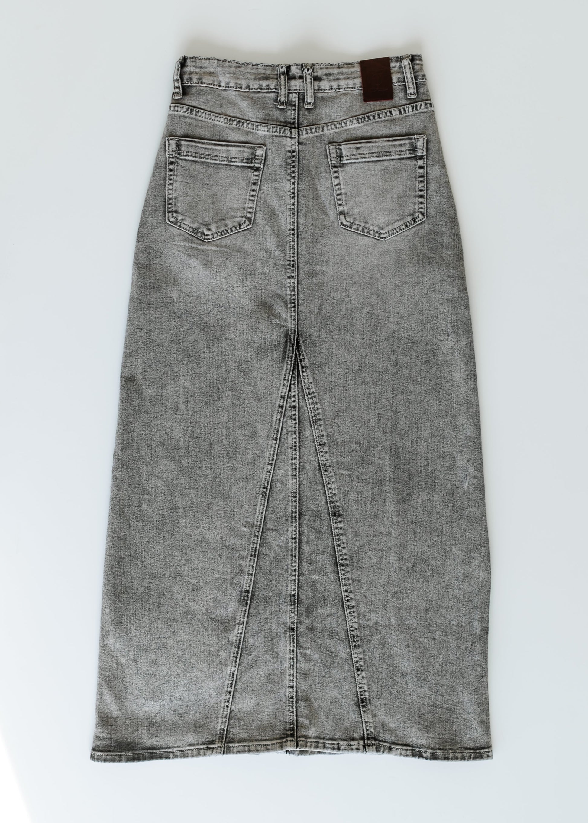 Genevieve A-line Denim Maxi Skirt - Concordia Style Boutique