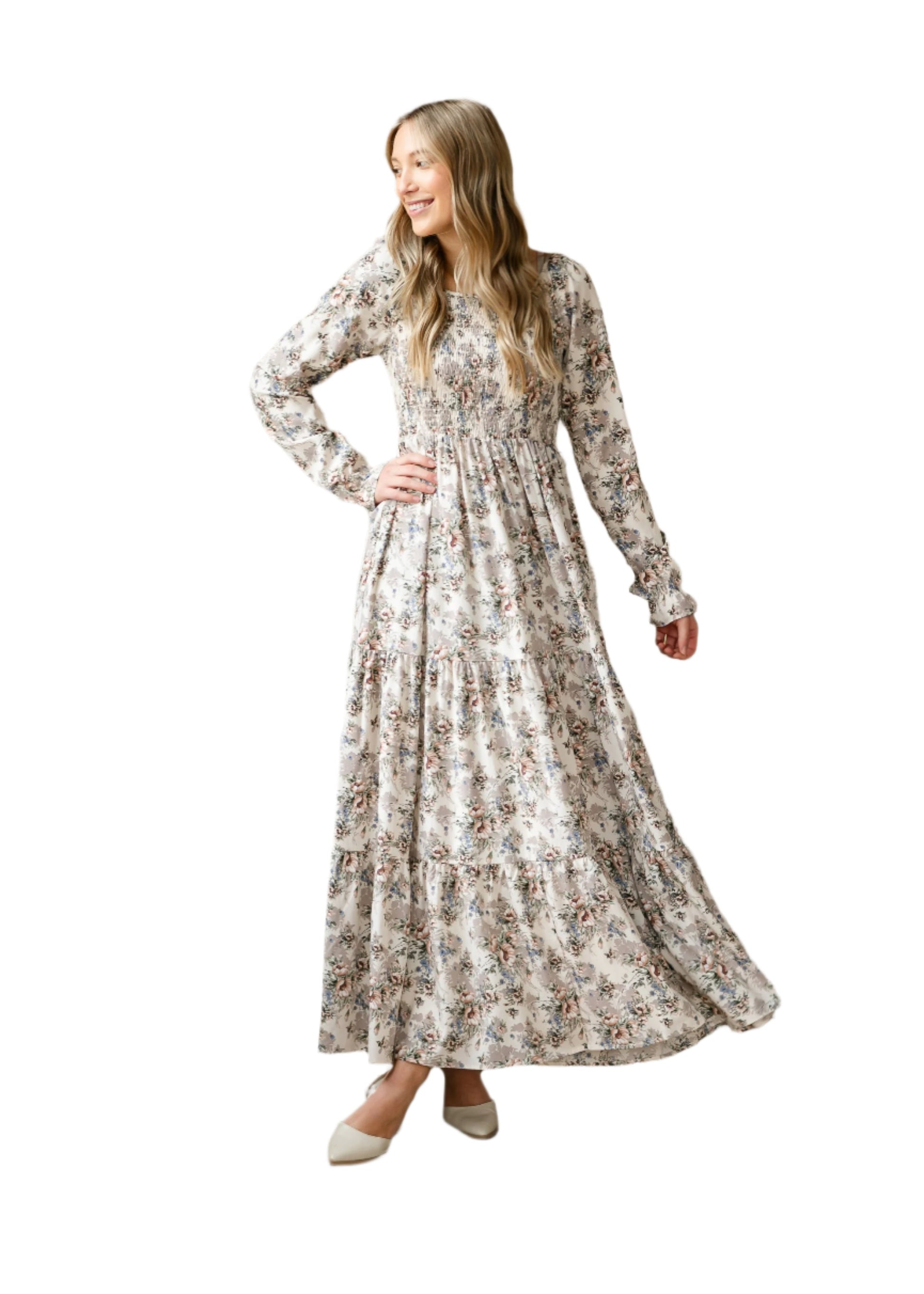 Gia Long Sleeve Maxi Dress - Concordia Style Boutique