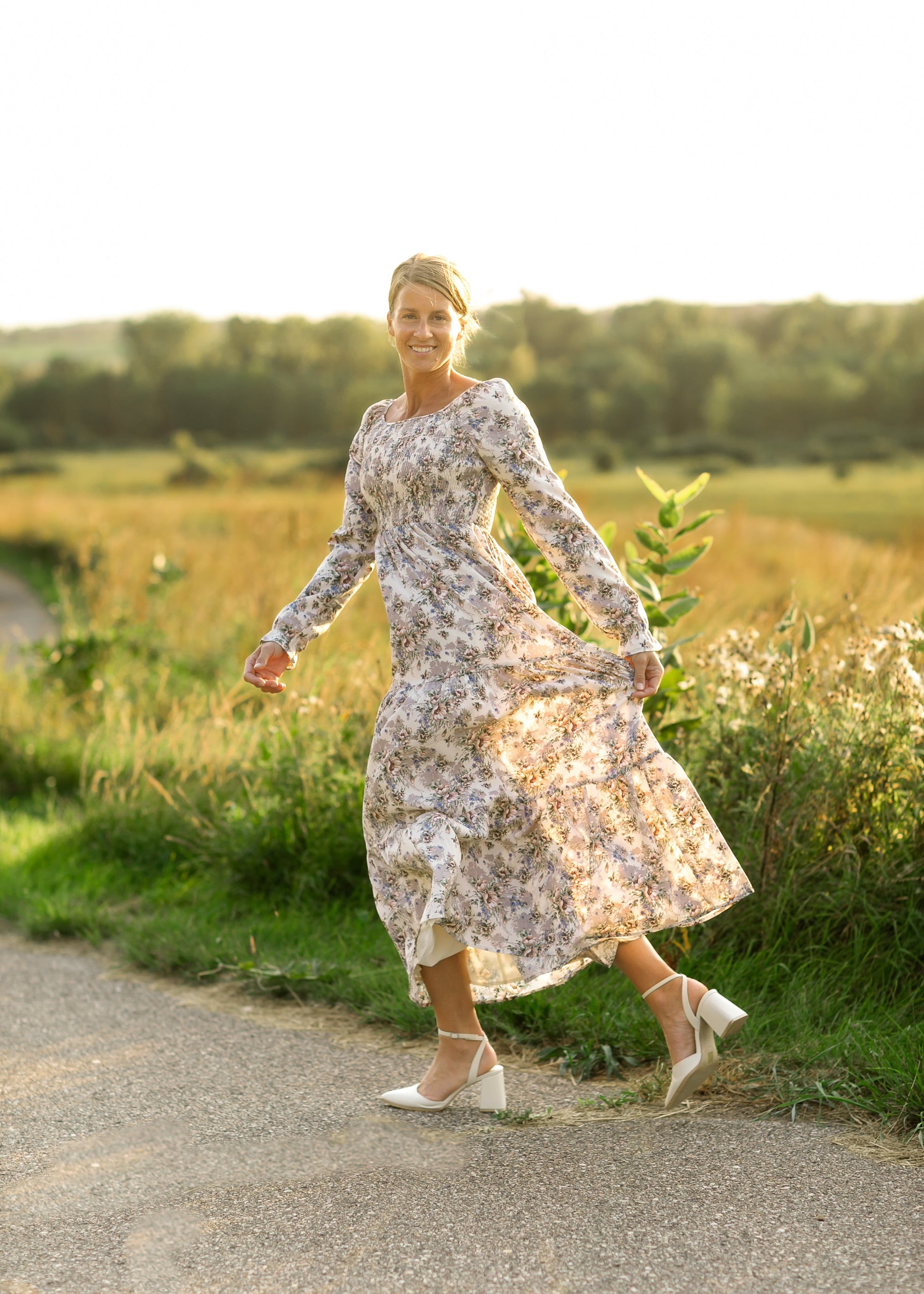 Gia Long Sleeve Maxi Dress - Concordia Style Boutique