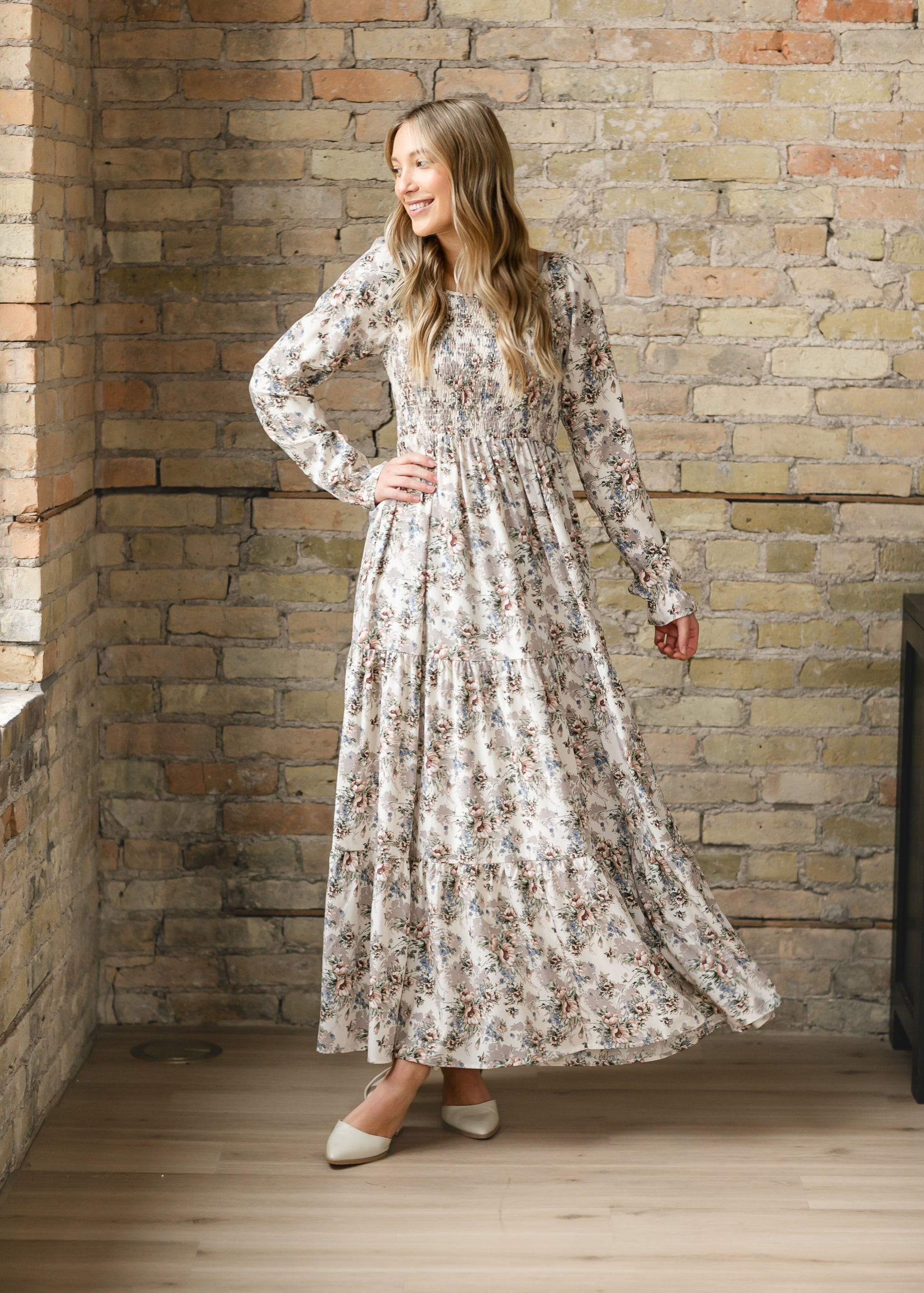 Gia Long Sleeve Maxi Dress - Concordia Style Boutique