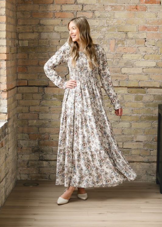 Gia Long Sleeve Maxi Dress - Concordia Style Boutique