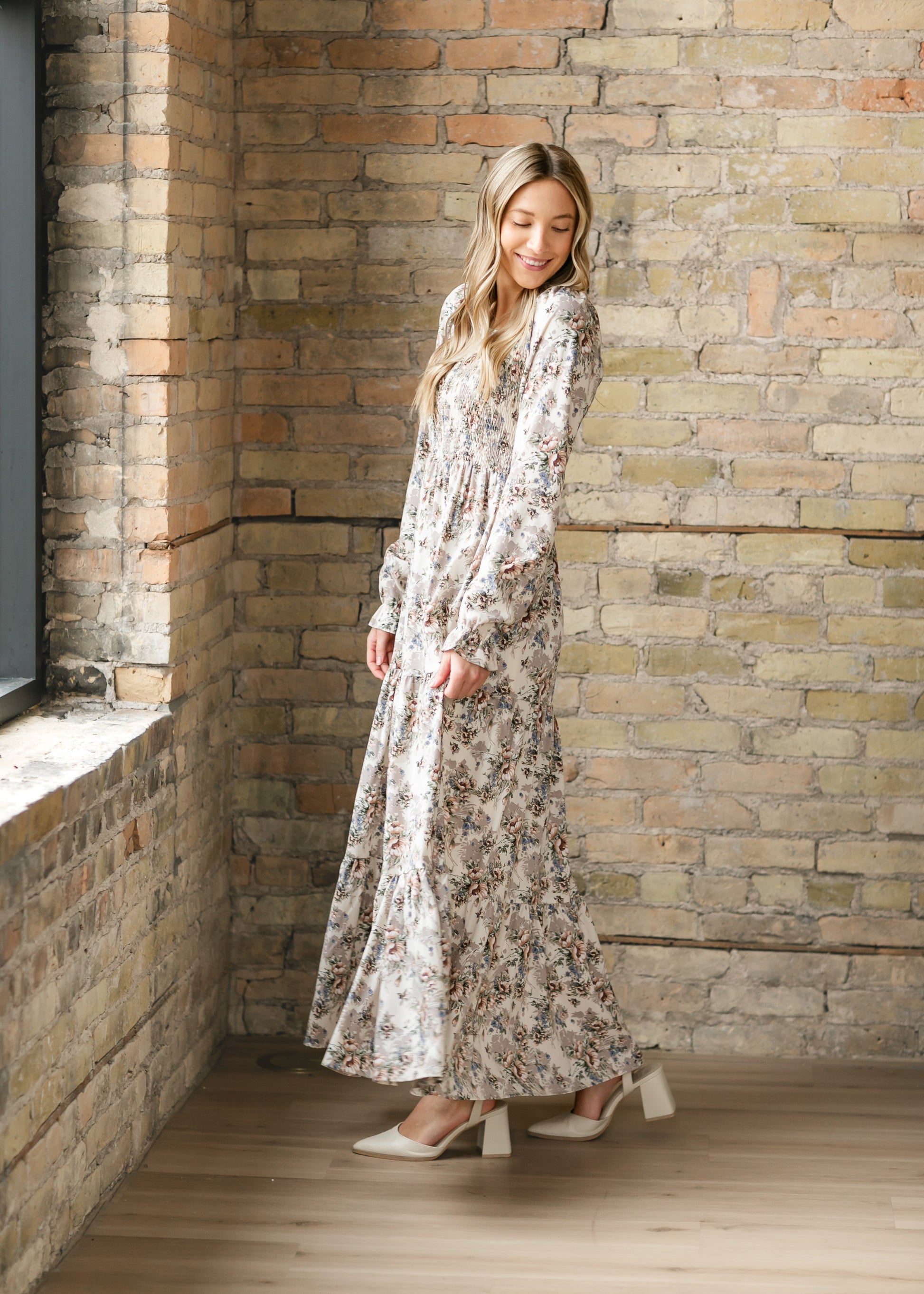 Gia Long Sleeve Maxi Dress - Concordia Style Boutique