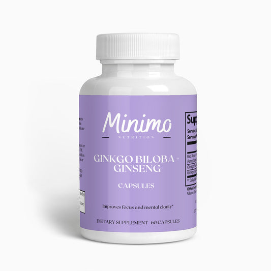 Ginkgo Biloba + Ginseng, 60 ct. - Concordia Style Boutique