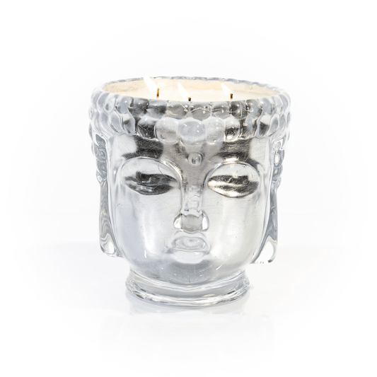 Supernova | Pure Silver Clear Glass Buddha Royale - Concordia Style Boutique