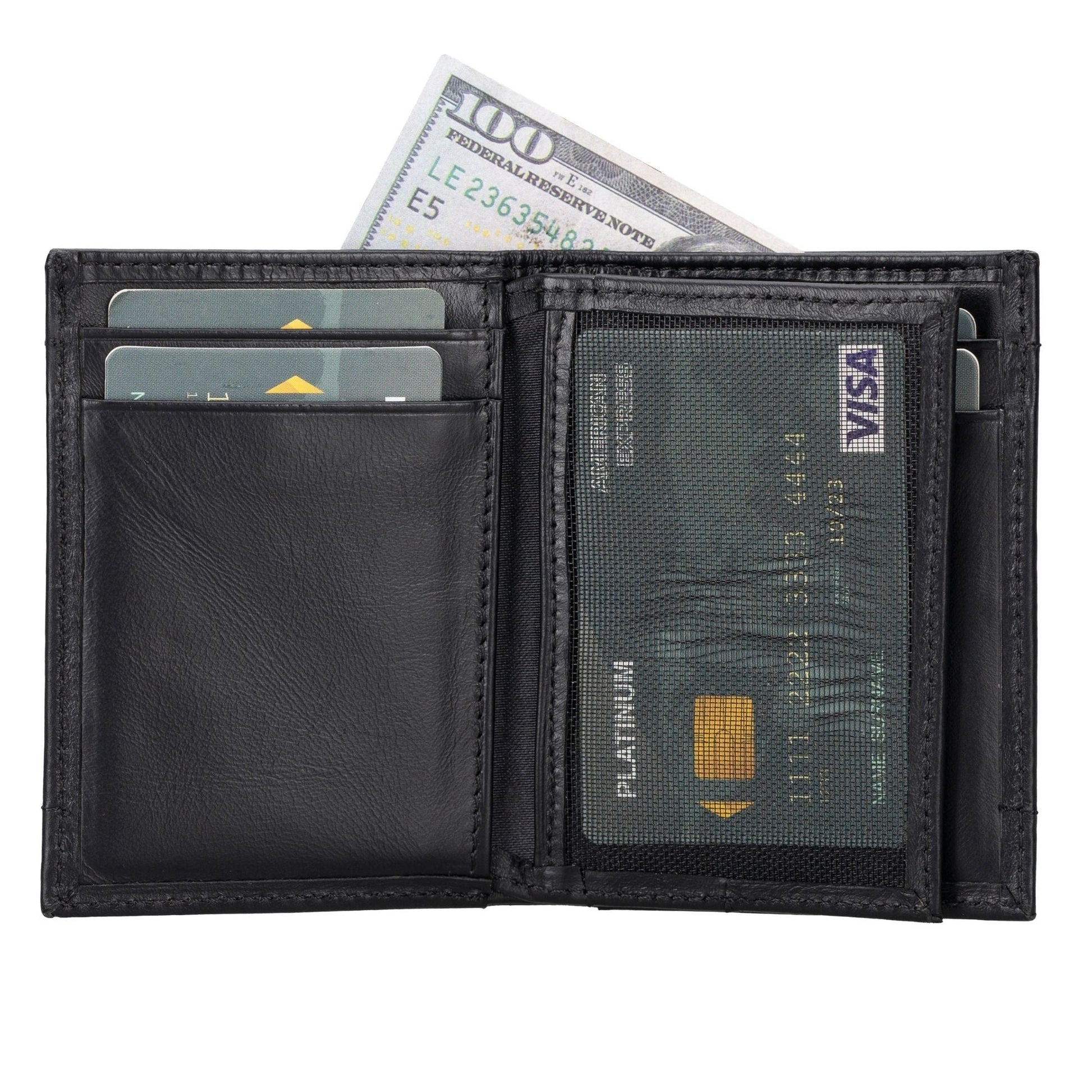 Glendo Apple AirTag Slot Leather Wallet, Handcrafted, Unisex - Concordia Style Boutique