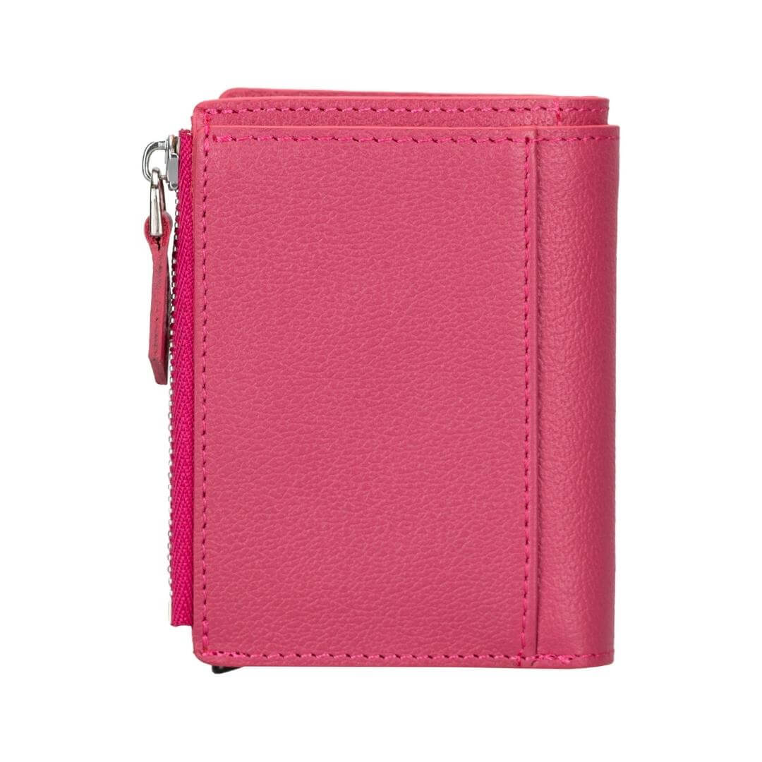 Glenrock Genuine Cowhide Leather Pop Up Card Holder Wallet - Concordia Style Boutique