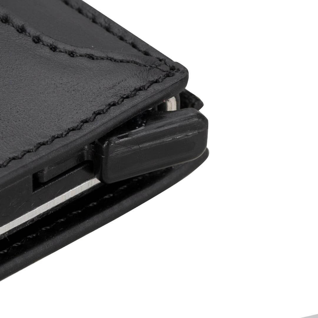 Glenrock Genuine Cowhide Leather Pop Up Card Holder Wallet - Concordia Style Boutique