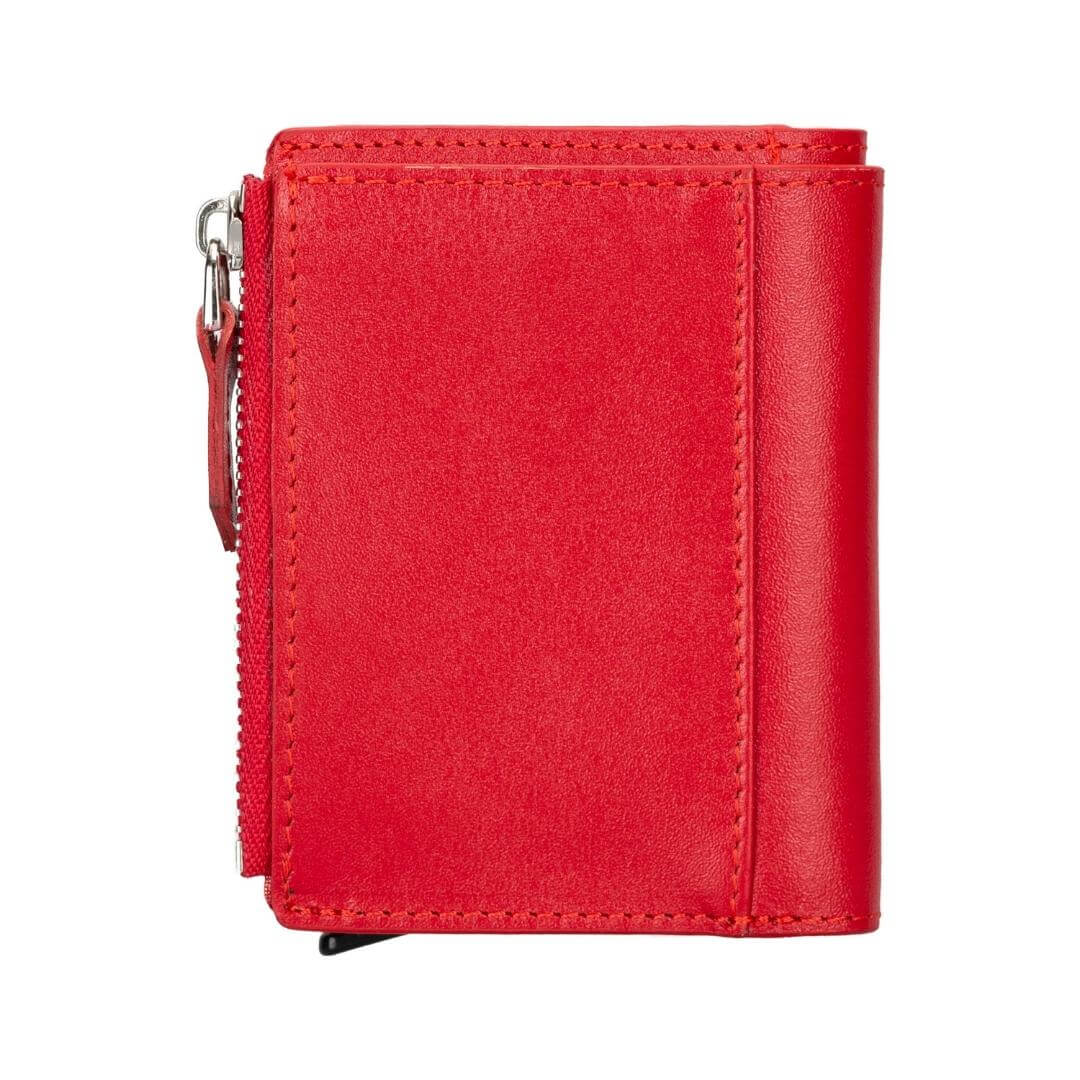 Glenrock Genuine Cowhide Leather Pop Up Card Holder Wallet - Concordia Style Boutique