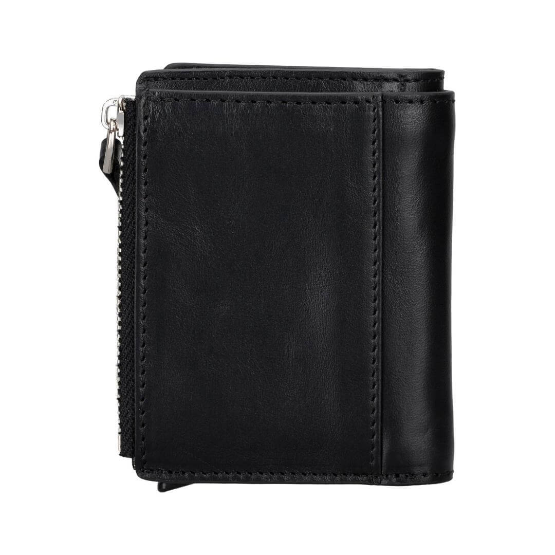 Glenrock Genuine Cowhide Leather Pop Up Card Holder Wallet - Concordia Style Boutique