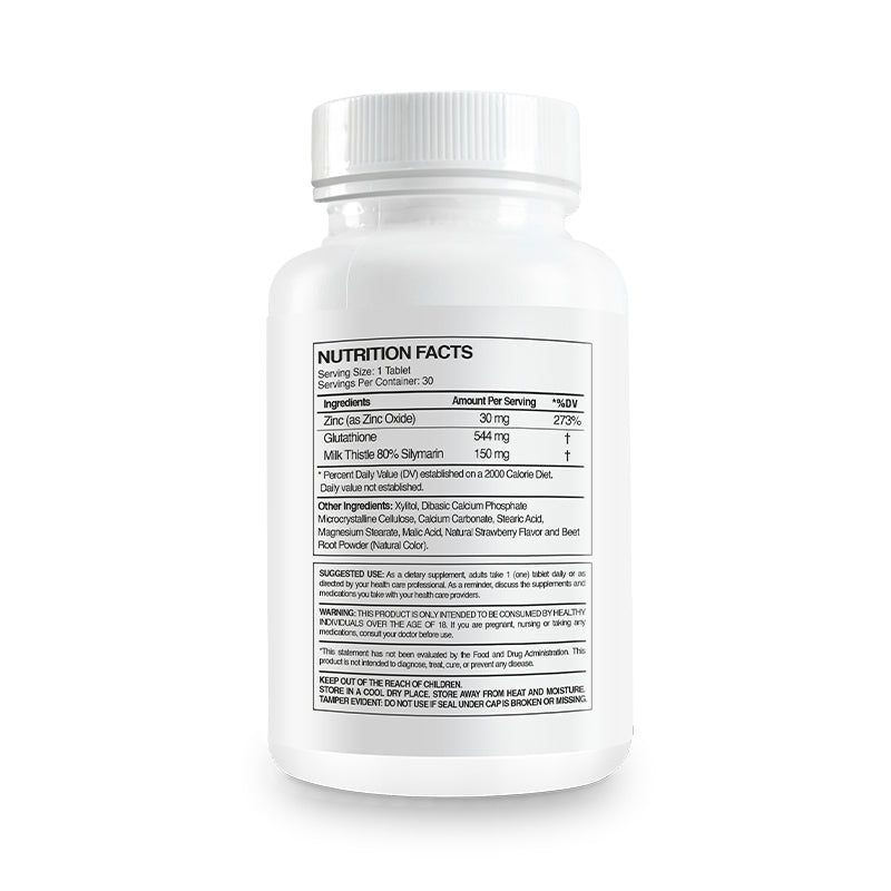 Glutathione MT + ZINC: Detox - Concordia Style Boutique