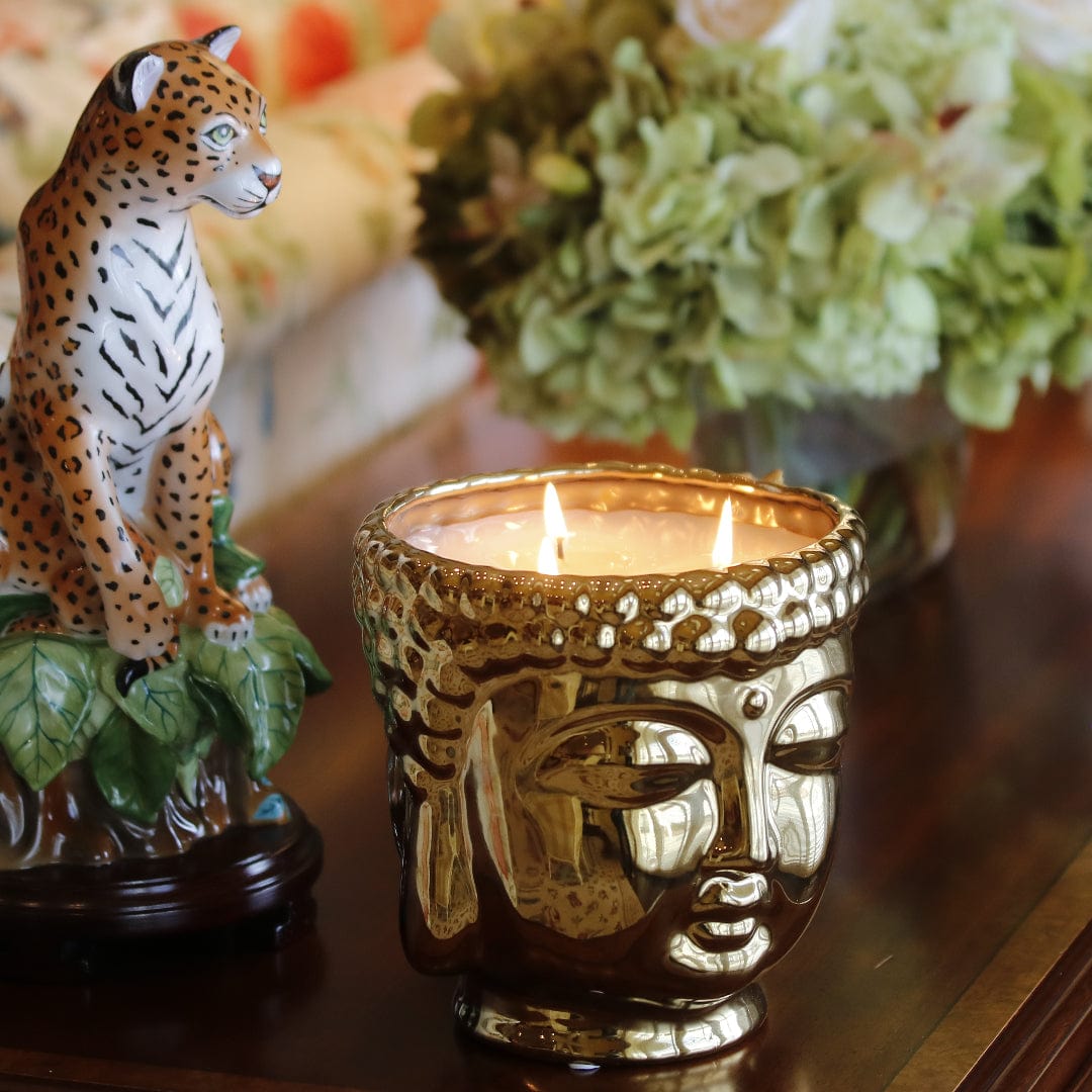 Gold Buddha Candle - Concordia Style Boutique