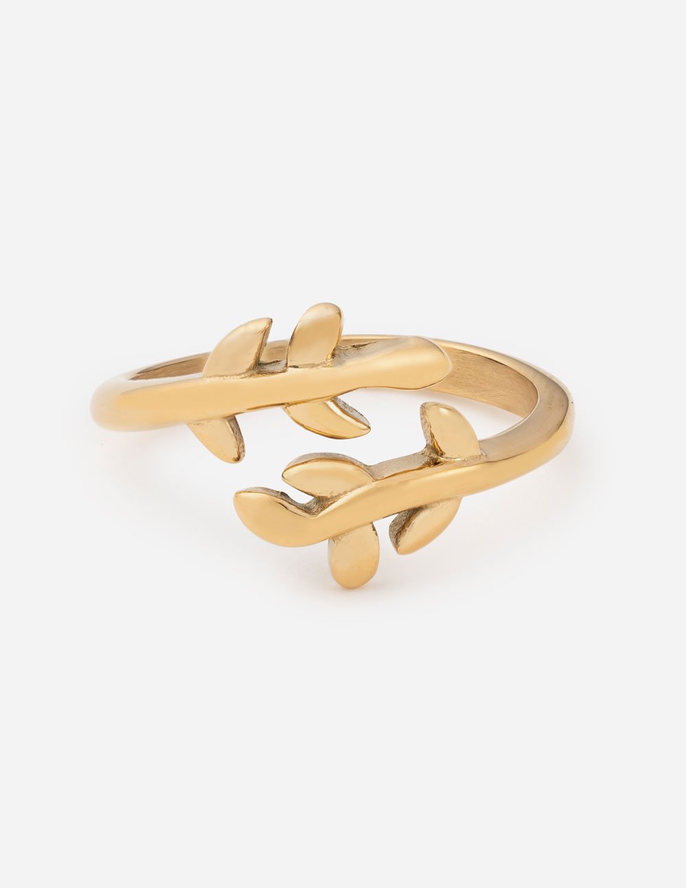 Gold Olive Branch Ring - Concordia Style Boutique
