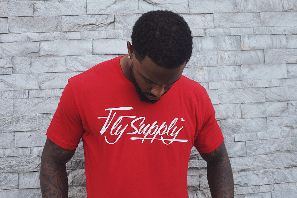 Fly Supply Logo: Red - Concordia Style Boutique