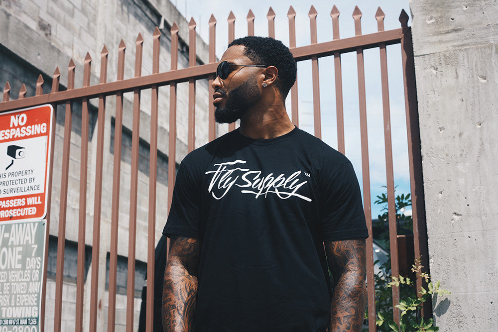 Fly Supply Logo: Black (10 Year Anniversary) - Concordia Style Boutique