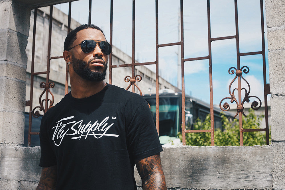 Fly Supply Logo: Black (10 Year Anniversary) - Concordia Style Boutique