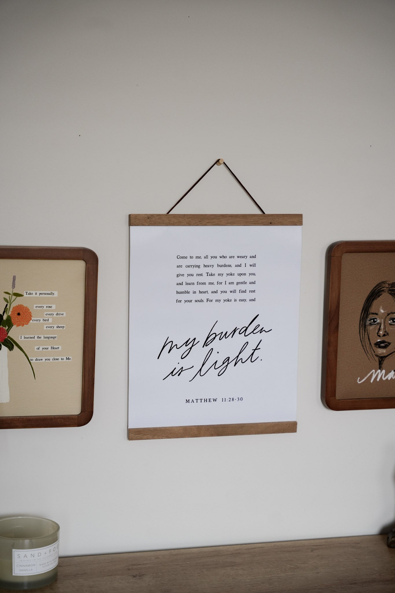 Gospel of Matthew Scripture Poster (11x14) - Concordia Style Boutique