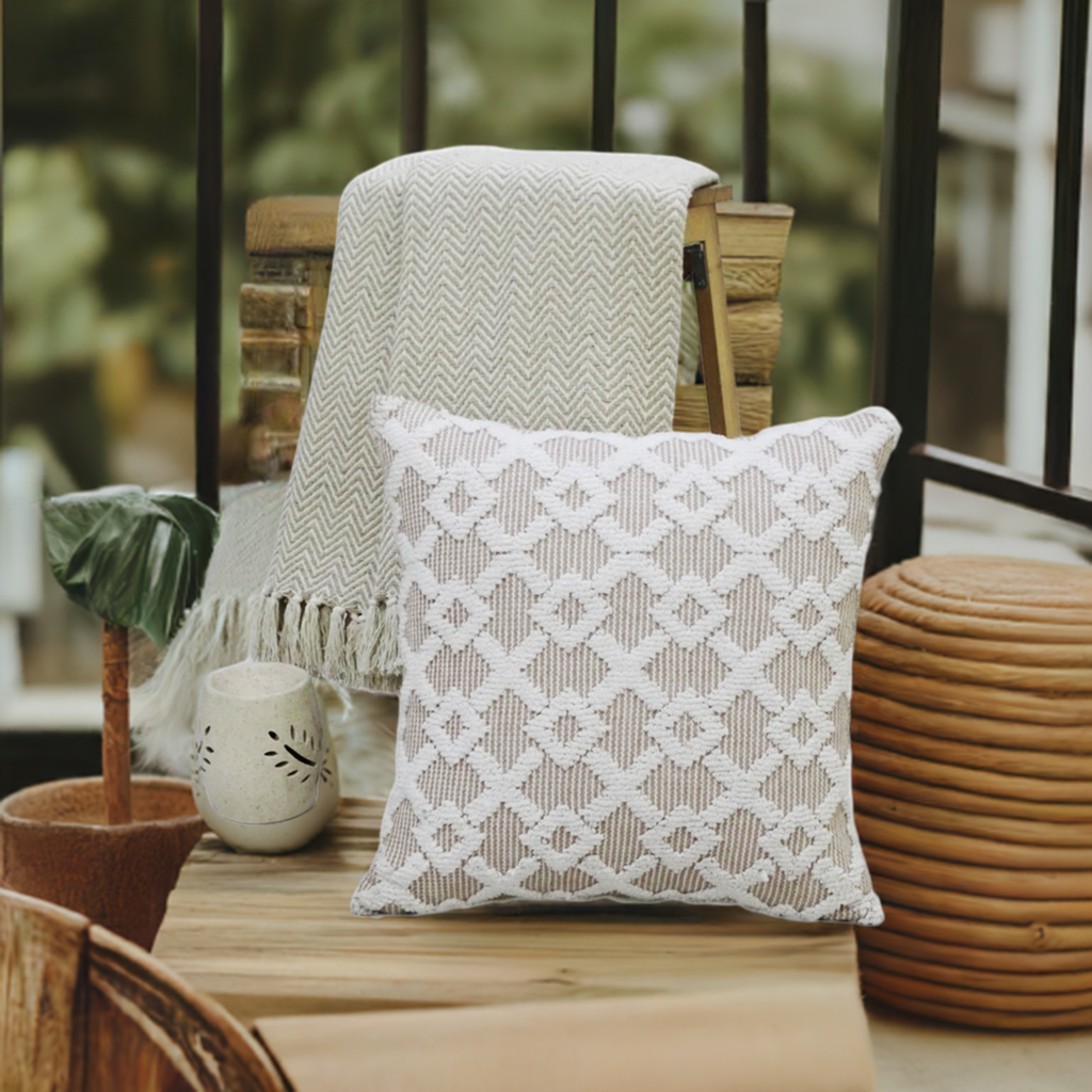 Decorative Accent Throw Pillow  20"x20"