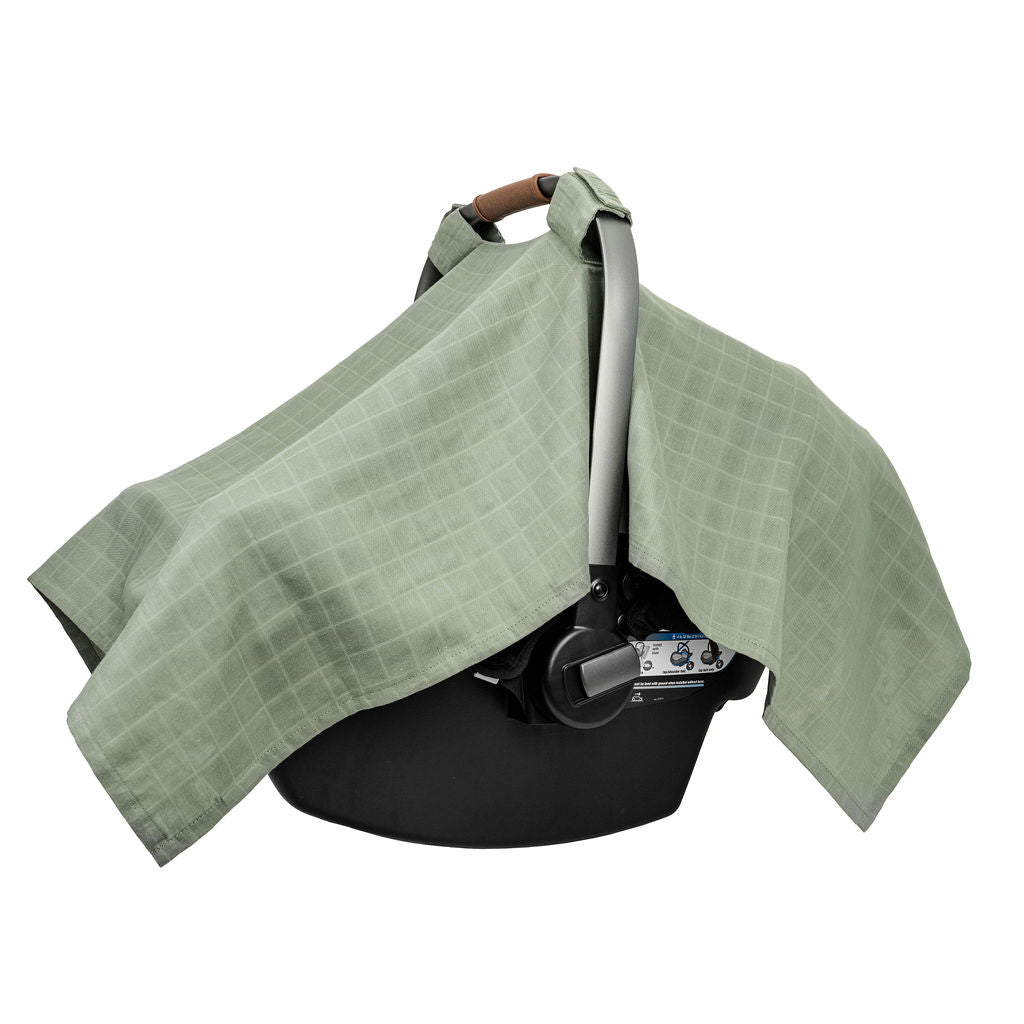 Muslin Car Seat Cover - Concordia Style Boutique