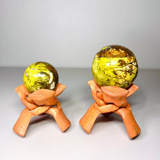 Green Opal Sphere