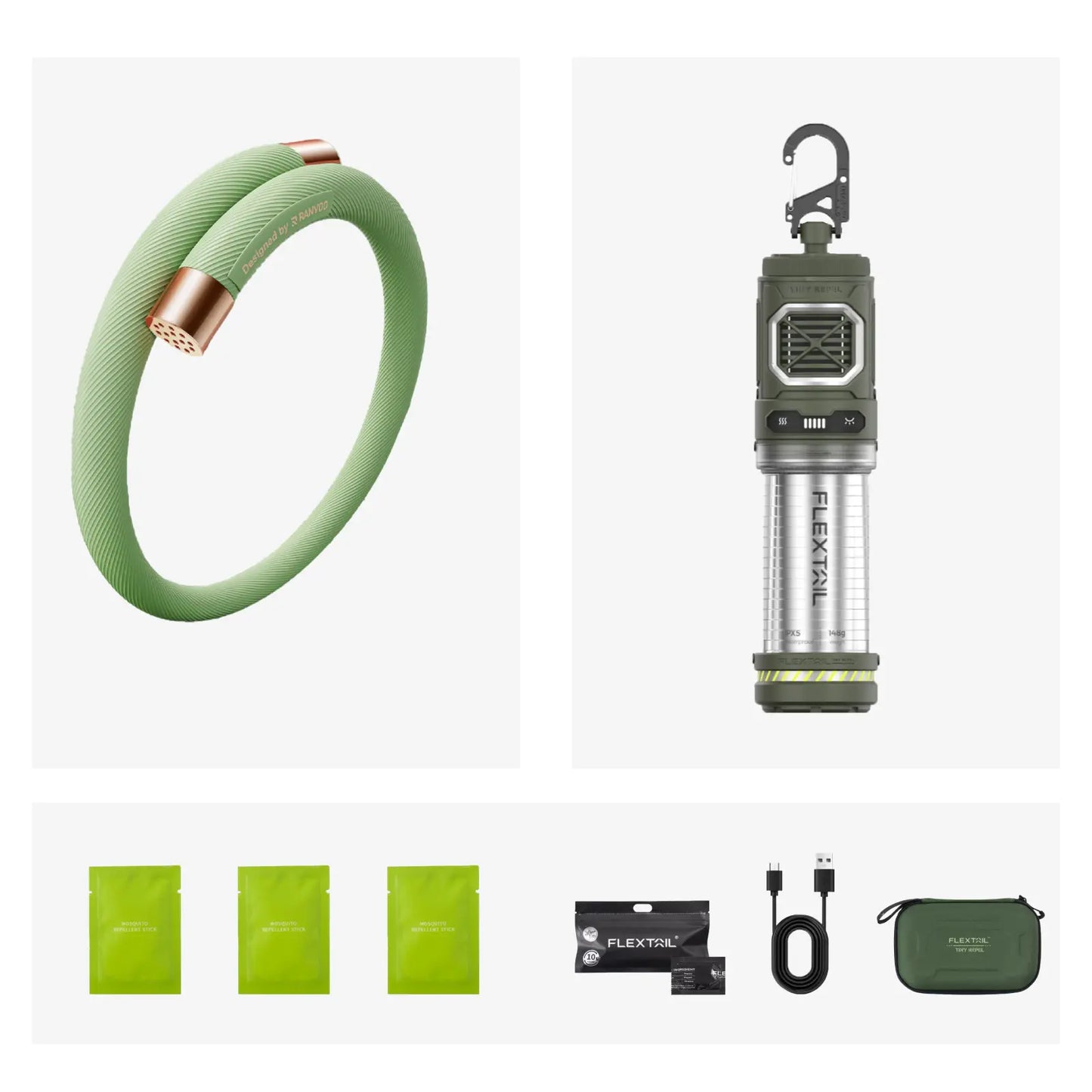 Natural Essential Oil Mosquito Repellent Bracelet