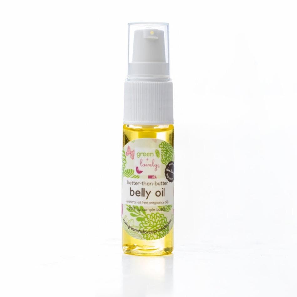 Mini Sampler + Travel Size /// Better than Butter Pregnancy Belly Oil - 1/2 oz - Concordia Style Boutique