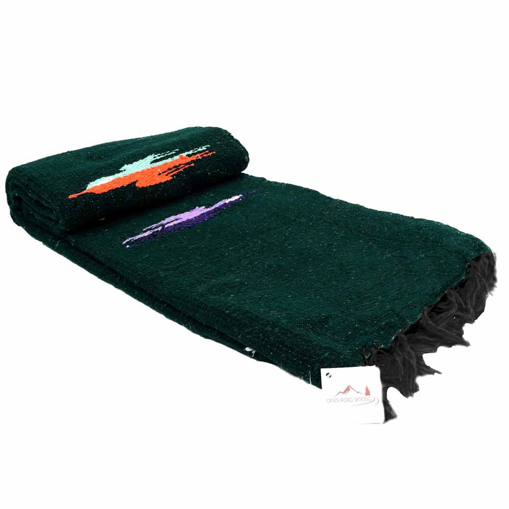 Dark Green Baja Thunderbird Blanket - Concordia Style Boutique