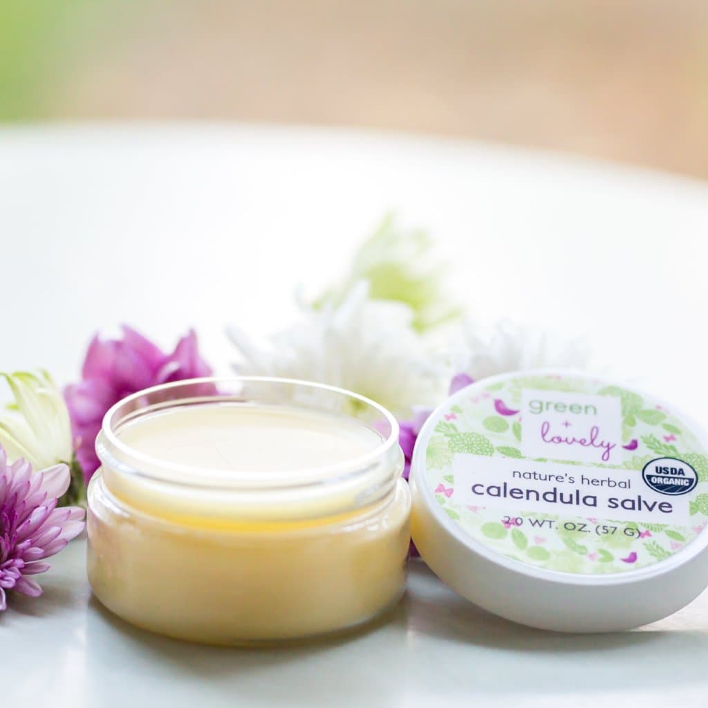 Nature's Herbal Calendula Salve, Lavender Chamomile - Eczema Cream - Multi-use Skin Cream, 2 oz - Concordia Style Boutique