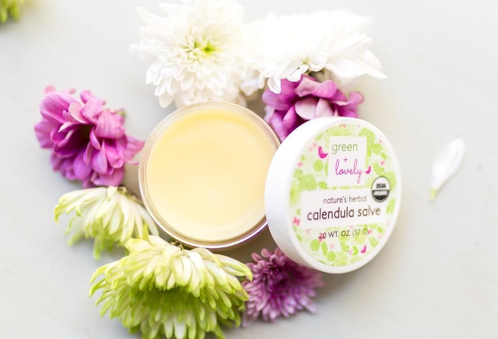 Nature's Herbal Calendula Salve, Lavender Chamomile - Eczema Cream - Multi-use Skin Cream, 2 oz - Concordia Style Boutique