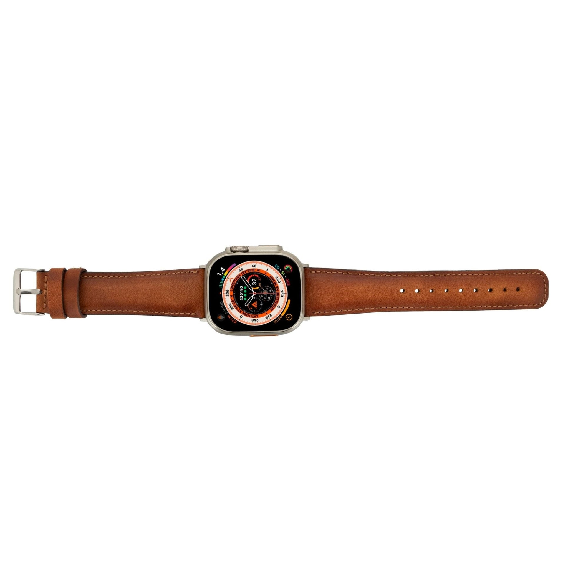 Guernsey Leather Bands for Apple Watch 9, Ultra 2 & SE - Concordia Style Boutique