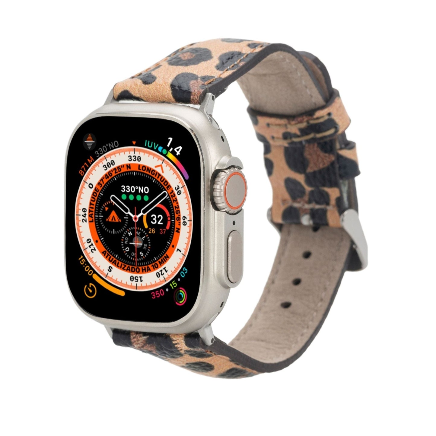 Guernsey Leather Bands for Apple Watch 9, Ultra 2 & SE - Concordia Style Boutique