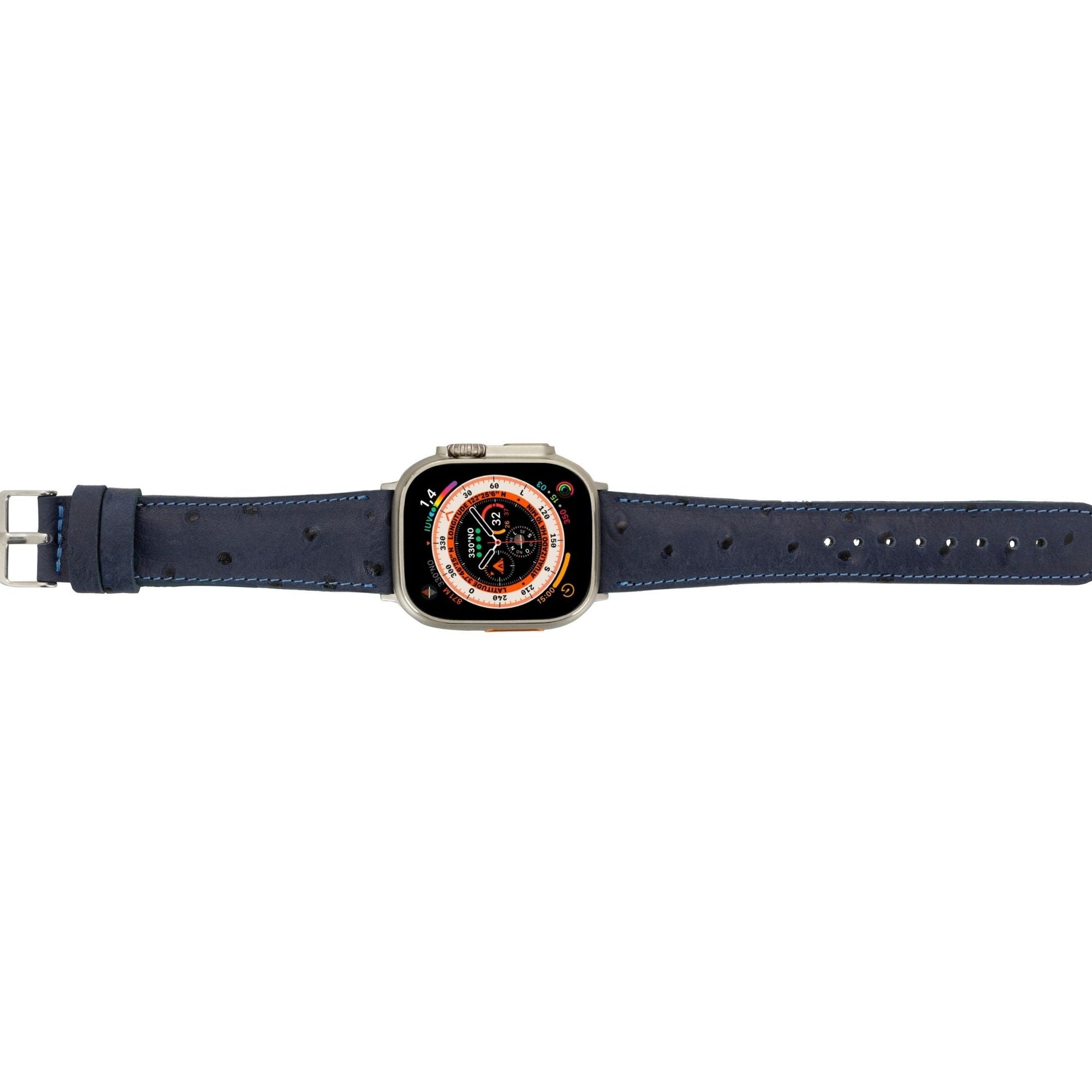 Guernsey Leather Bands for Apple Watch 9, Ultra 2 & SE - Concordia Style Boutique