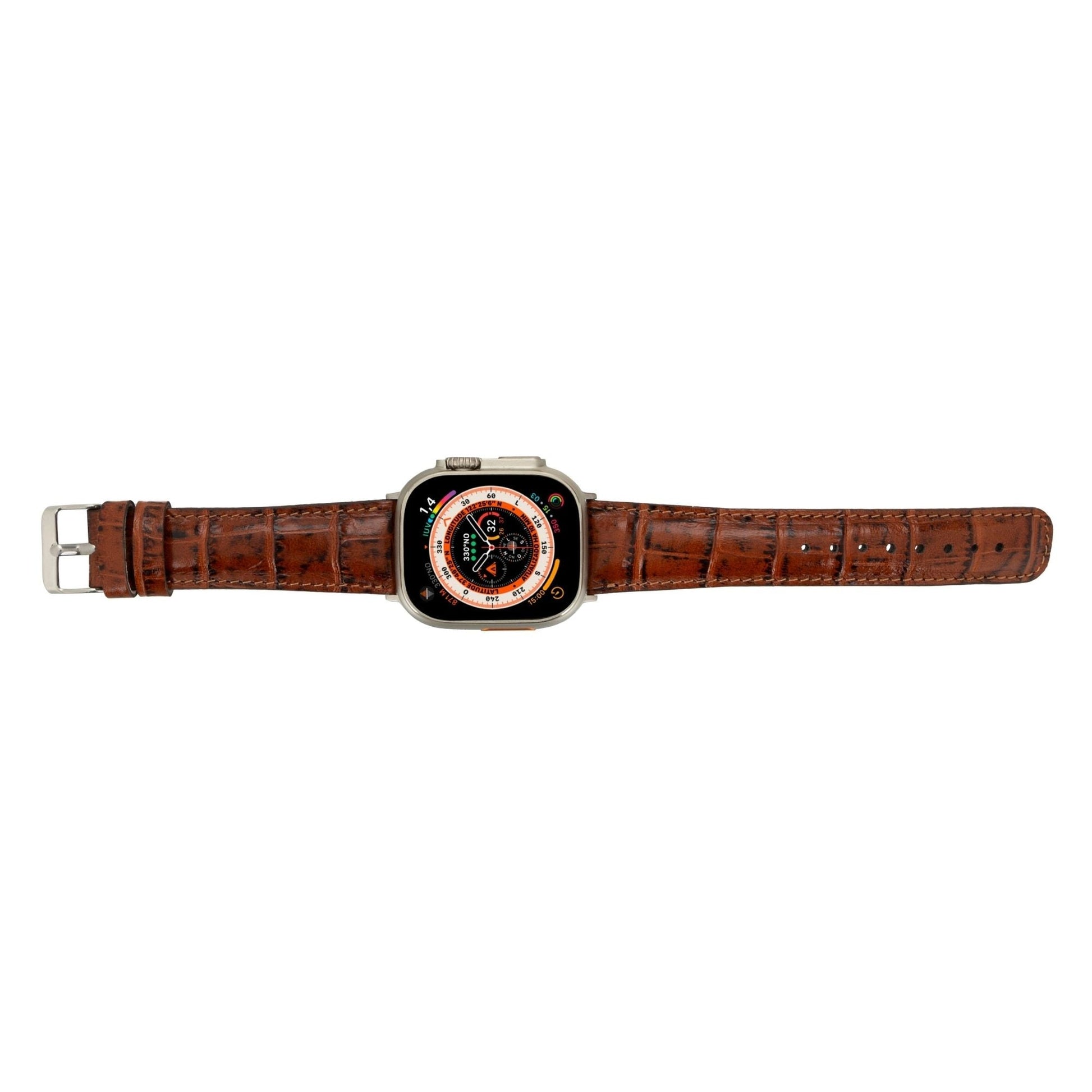 Guernsey Leather Bands for Apple Watch 9, Ultra 2 & SE - Concordia Style Boutique