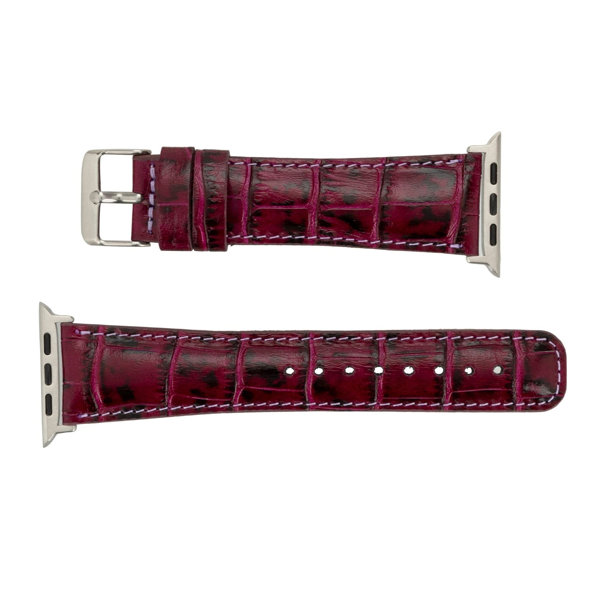Guernsey Leather Bands for Apple Watch 9, Ultra 2 & SE - Concordia Style Boutique