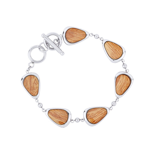 Gum Burl Drop Bracelet