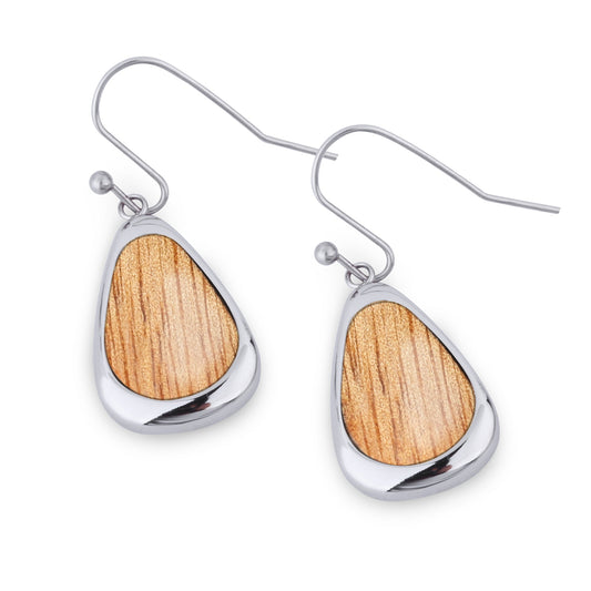 Gum Burl Drop Earrings