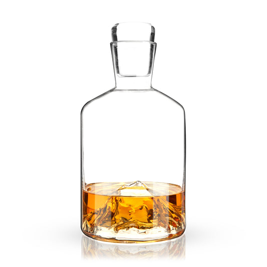 Mountain Crystal Liquor Decanter - Premium Drinkware from Viski - Just $49.99! Shop now at Concordia Style Boutique