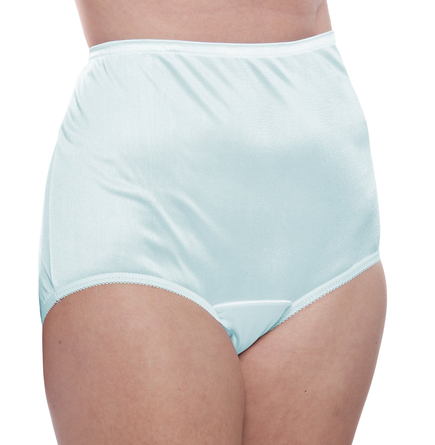 Nylon Brief Panty (Style 331/Plain Jane) 4 Pack in Pastels - Concordia Style Boutique