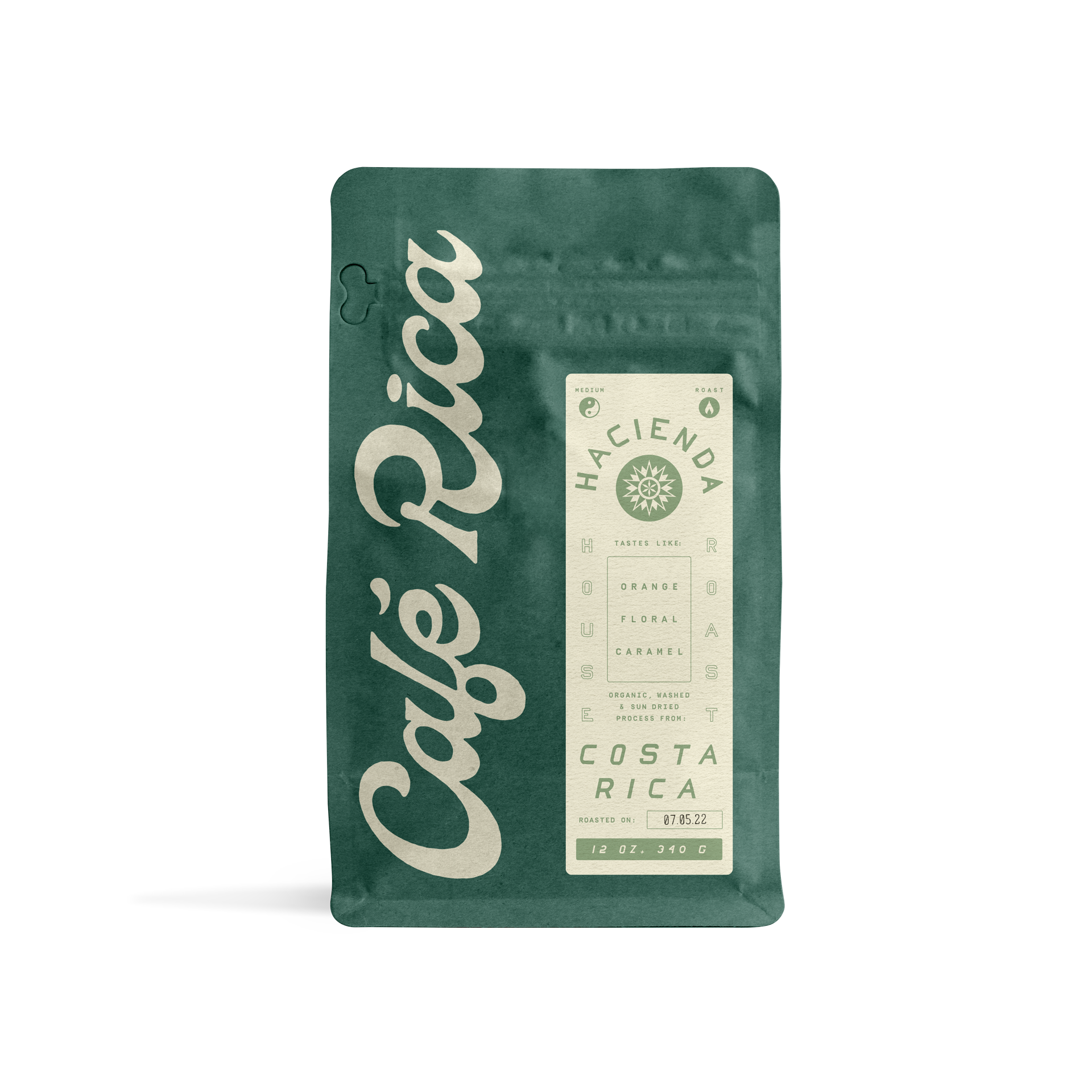 Cafe Rica's Hacienda - House Roast - Single Origin and Certified Organic Washed Costa Rica - Concordia Style Boutique