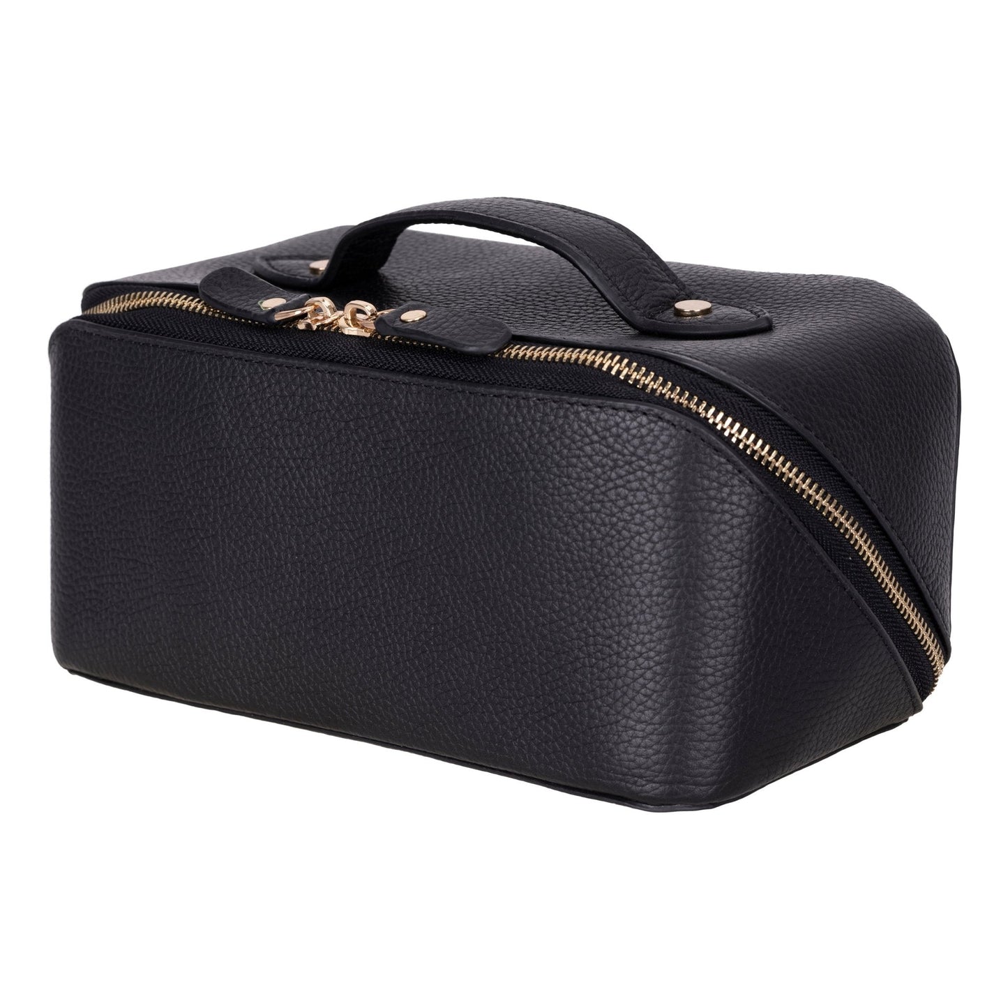 Haines Leather Cosmetic Bag – Stylish & Durable Makeup Bag for Travel - Concordia Style Boutique
