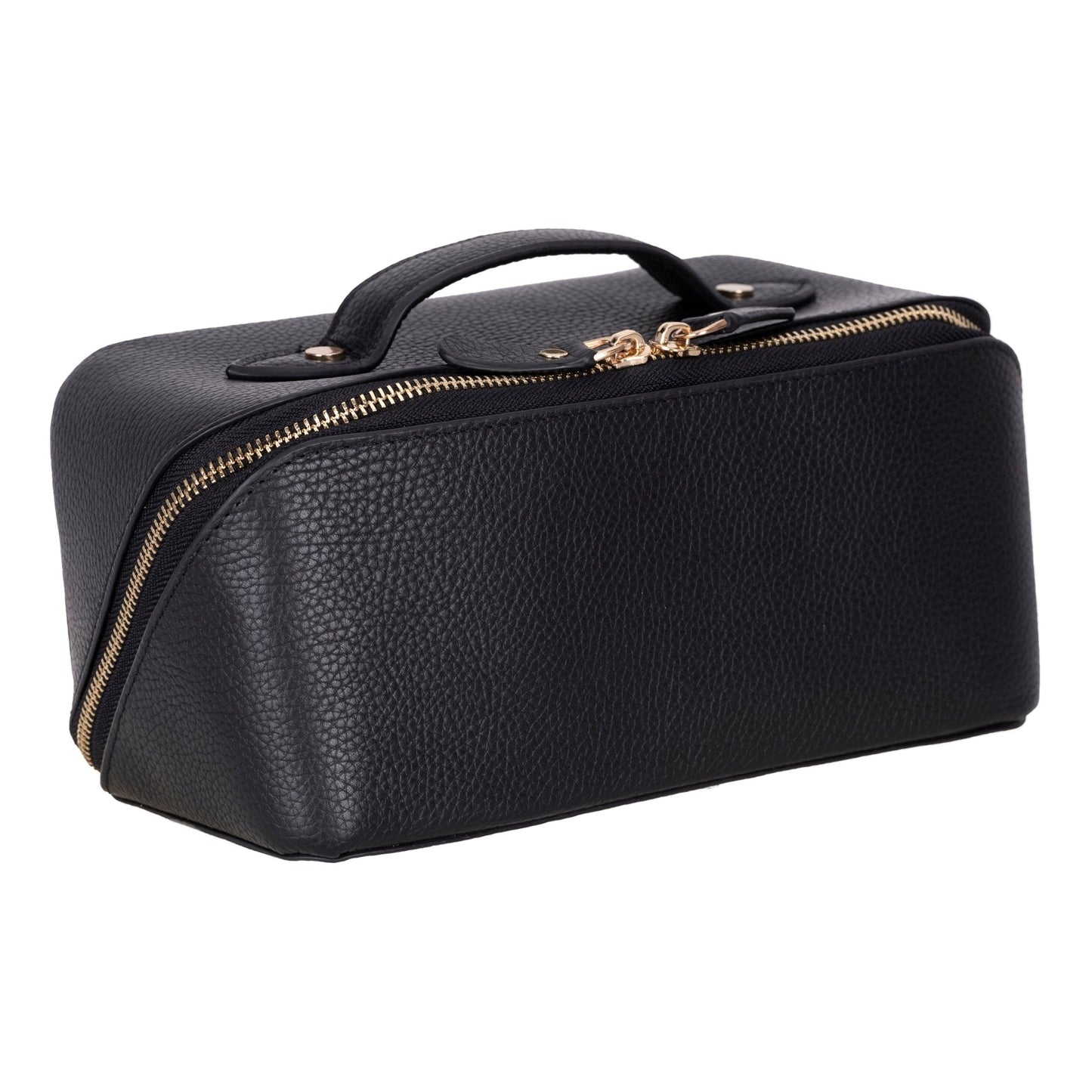 Haines Leather Cosmetic Bag – Stylish & Durable Makeup Bag for Travel - Concordia Style Boutique