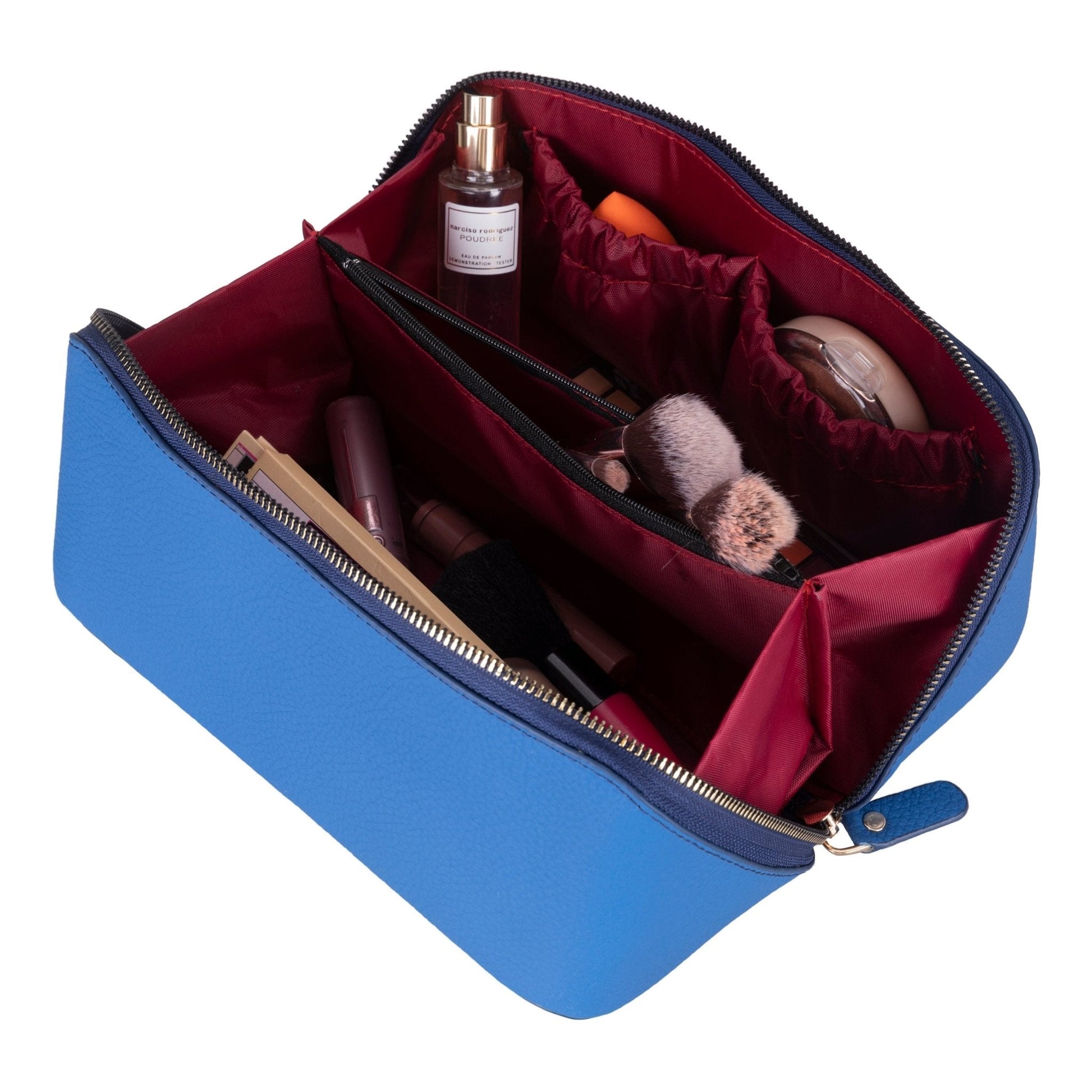 Haines Leather Cosmetic Bag – Stylish & Durable Makeup Bag for Travel - Concordia Style Boutique